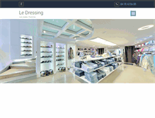 Tablet Screenshot of le-dressing.com